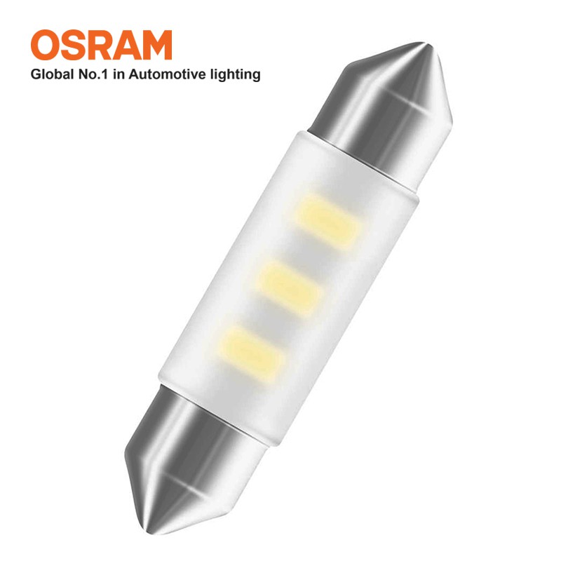 Bóng Đèn Led Cana Dài OSRAM Standard Retrofit C5W 12V Màu Trắng Cool - Nhập Khẩu Chính Hãng