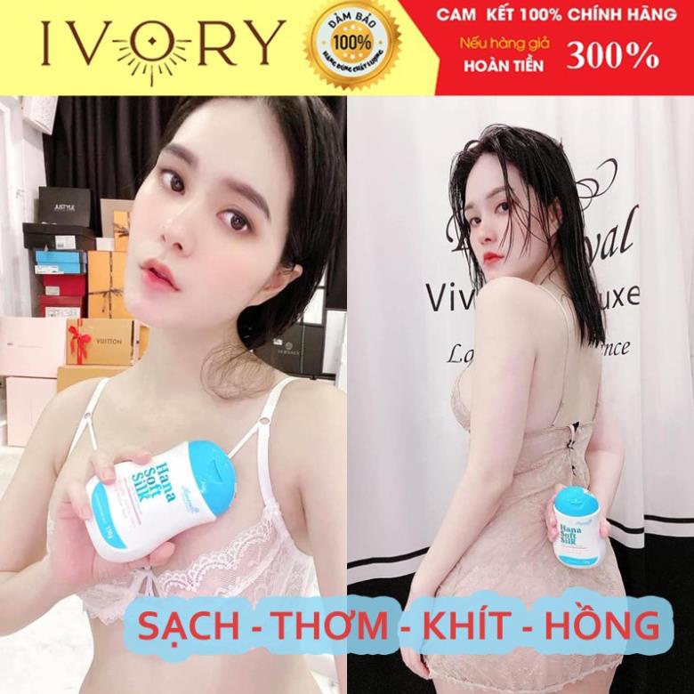 Hana Soft Silk Dung Dịch Vệ Sinh CHÍNH HÃNG Vệ Sinh Phụ Nữ Hanayuki Làm Hồng Sạch Thơm Vùng Kín Khử Mùi Giảm Ngứa