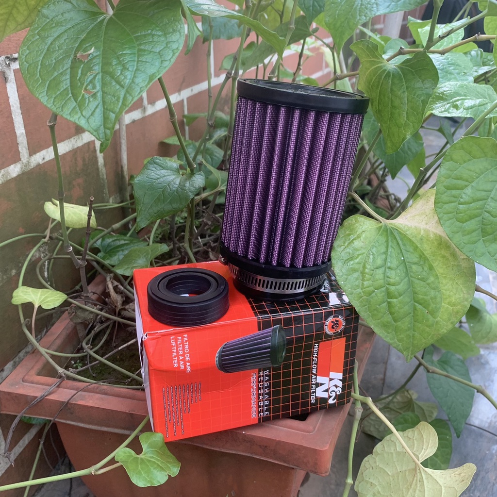 Lọc Gió KN 1280 Tặng Kèm 3 Co Gắn Được Nhiều Họng Xăng