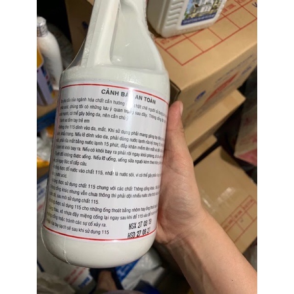 ⚡Nước thông cống 115 Venus cực mạnh 1000ml cam kết chính hãng⚡