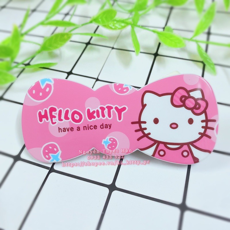 Gương lược bỏ túi Hello Kitty