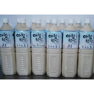 Combo 4 chai nước gạo rang Hàn quốc 1,5l