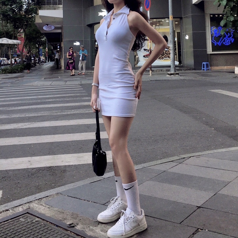 ĐẦM YẾM CỔ POLO ( POLO DRESS)