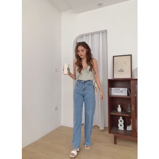 Áo 2 dây cổ v ly ngực A-1012, 2s lụa satin rúm ngực