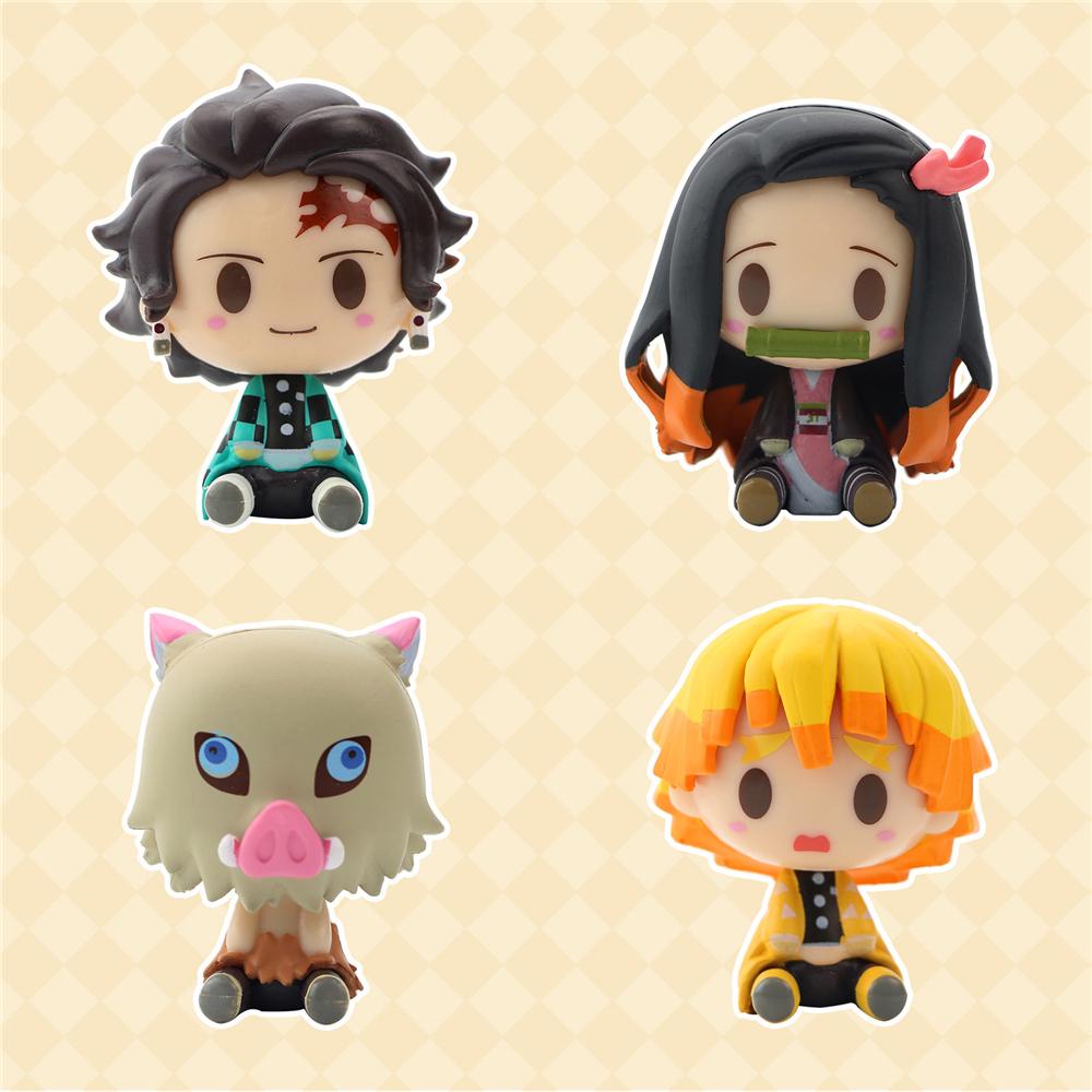 Mô Hình Nhân Vật Hashibira Inosuke Kamado Tanjirou Demon Slayer Dễ Thương