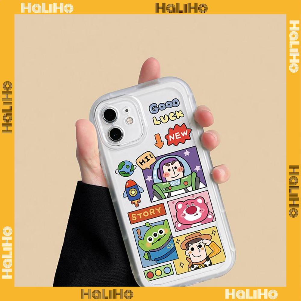 iPhone Case Silicone Soft Case Frosted Clear Case Airbag Shockproof Camera Protection Cartoon Cute Compatible For iPhone 14 Pro Max 13 Pro Max 12 Pro Max 11 Pro Max xr