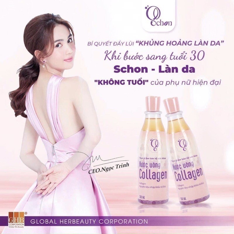 nước uống collagen schon