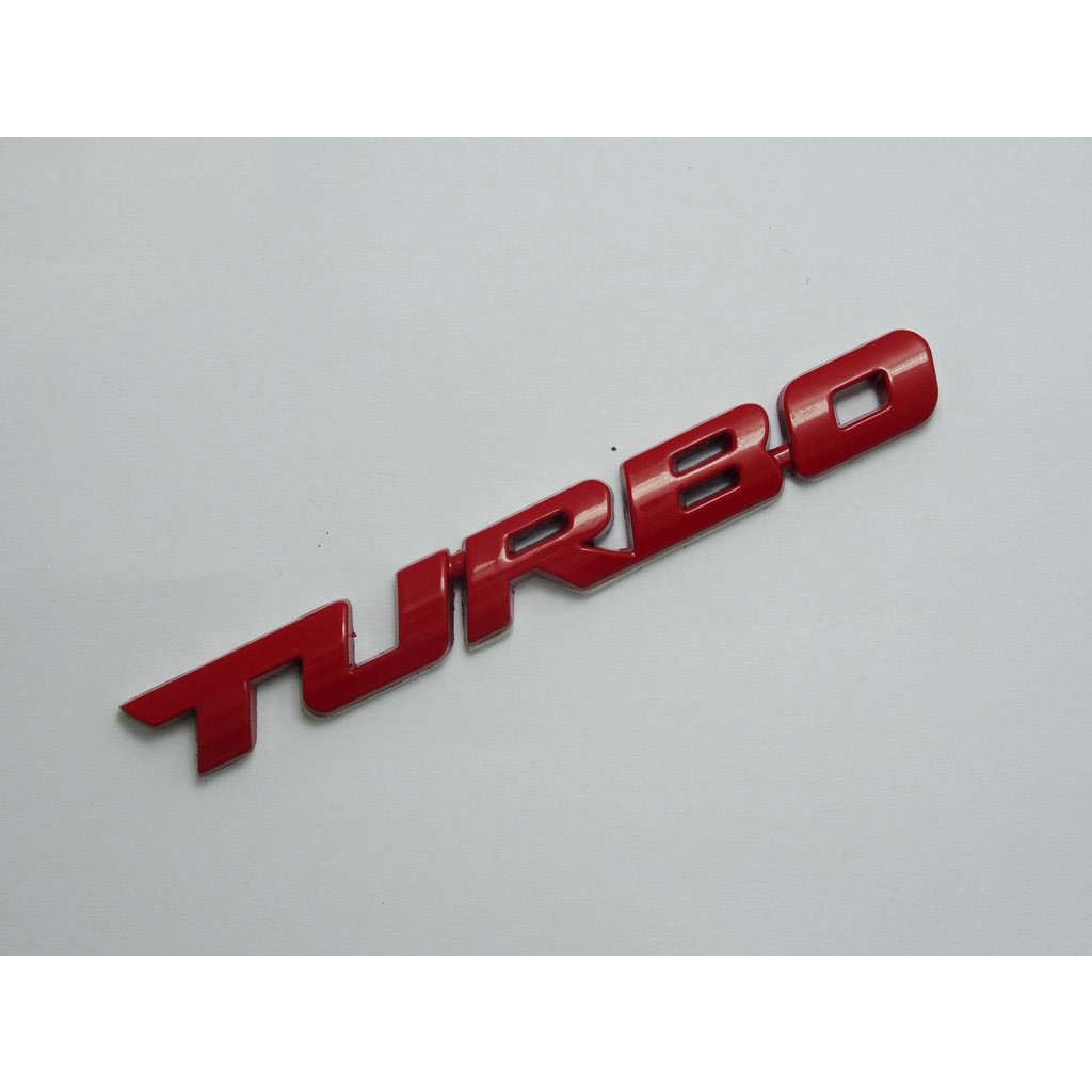 Tem Decal Chữ Nổi Turbo MS-29