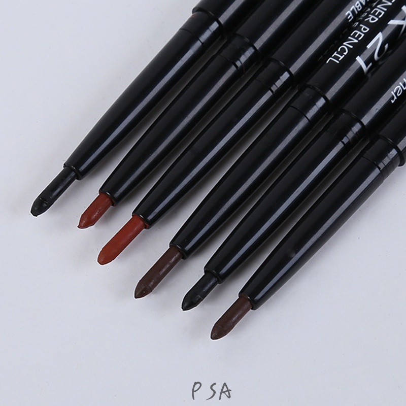 (Hàng Mới Về) Bút Chì Kẻ Lông Mày Đầu Tròn Xoay Tự Động Không Thấm Nước Và Mồ Hôi Dễ Lên Màu | BigBuy360 - bigbuy360.vn