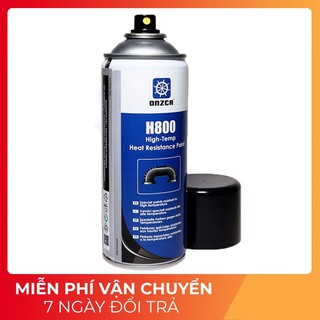 Sơn Mạ Kẽm Chịu Nhiệt Chống Rỉ Sét Onzca H800 400ml (Màu Đen)