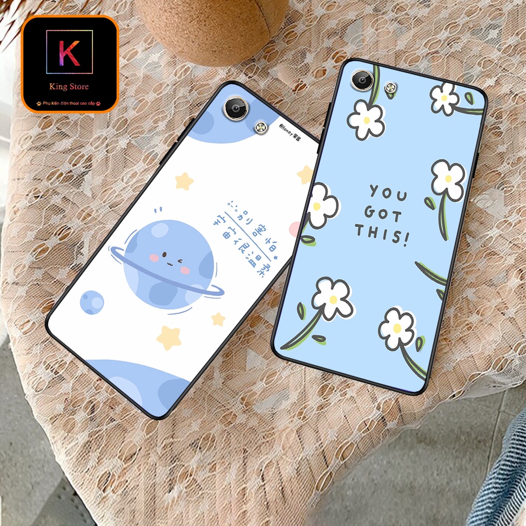 Ốp lưng Vivo Y66 - Vivo Y67 - Vivo Y75 - Ốp in hình BlueSky - lưng nhám viền TPU cao cấp