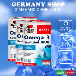 Dầu cá Doppelherz Omega 3 Seefischol 1000