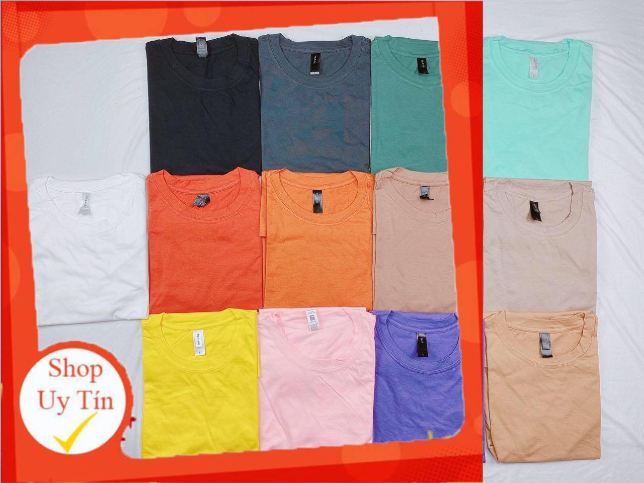 [HOT] Áo thun nam nữ FORM RỘNG CHÂU ÂU mẫu trơn chất 100% cotton nhập khẩu úc ...