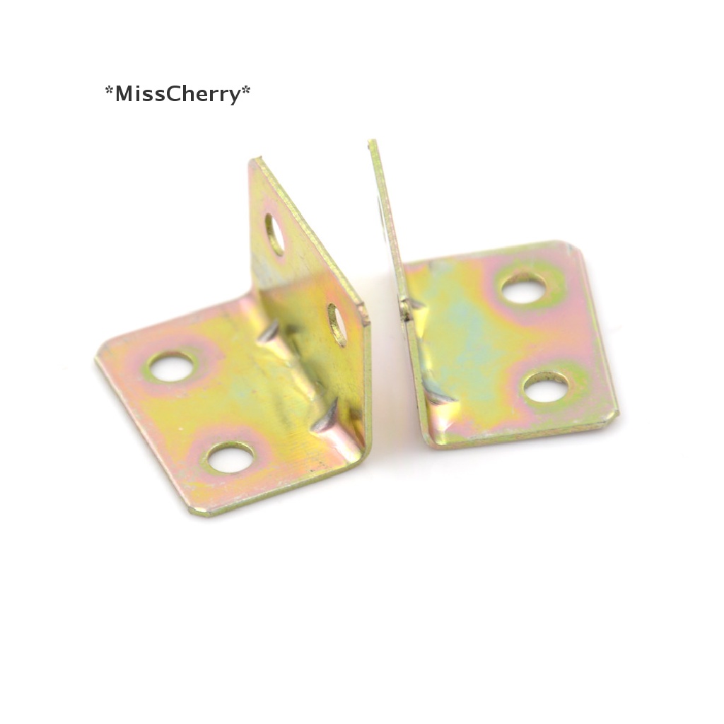 Set 10 Giá Đỡ Góc Vuông 90 Độ Bằng Kim Loại Kích Thước 25x25x16mm
