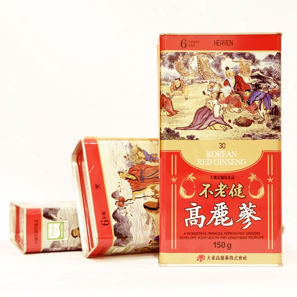 Hồng Sâm Củ Khô 150gr Daedong Korea Ginseng Heaven Số 30 Size Lớn 10 Củ