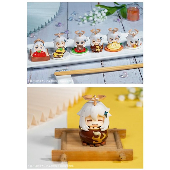 [có sẵn] mô hình 'Paimon không phải thực phẩm khẩn cấp!' mini figure chính hãng genshin impact official