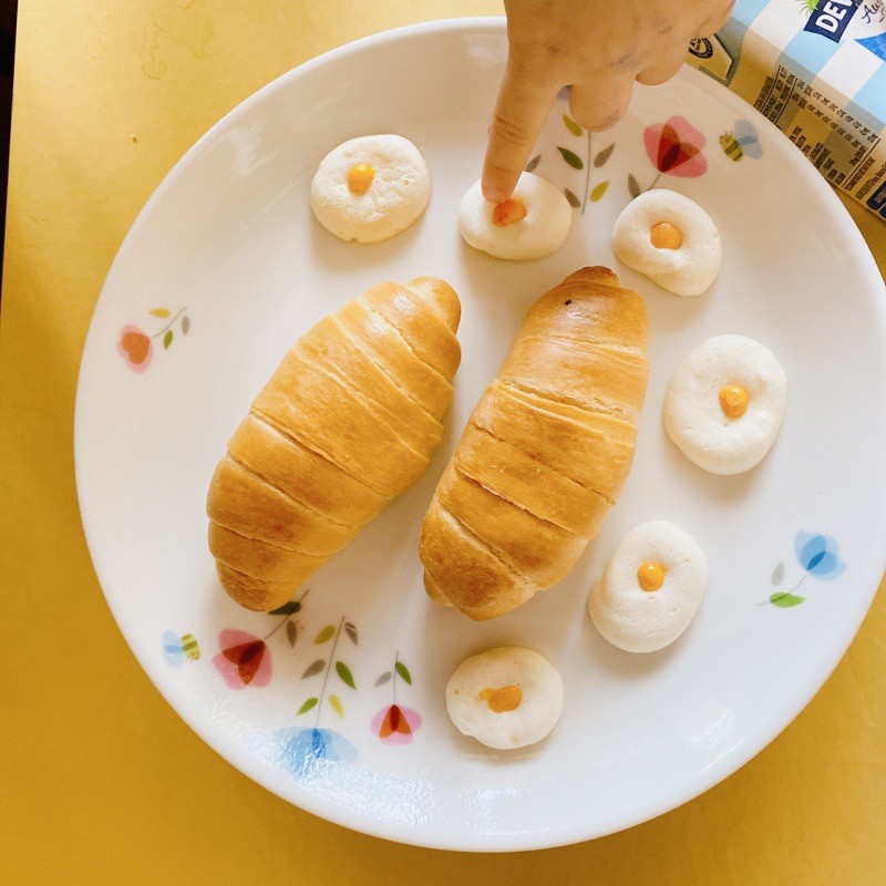 Bánh sữa chua trứng ốp la giòn tan, bánh ăn dặm, ăn vặt cho bé từ 6 tháng tuổi, Shop Nhà Mộc