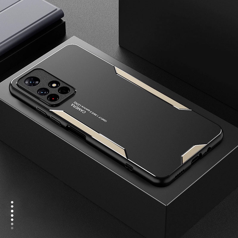 Ốp Điện Thoại Kim Loại Nhôm Nhám Chống Sốc Sang Trọng Cho redmi note 11 11s 12 pro