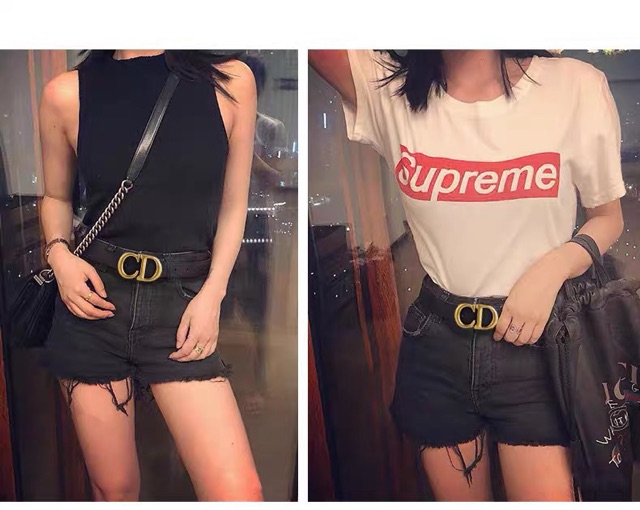 Thắt lưng CD , belt CD full da 100% Ảnh shop chụp ( kèm video )