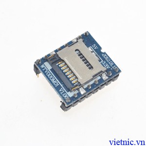 MODULE ĐỌC THẺ NHỚ SD WTV020-SD-16P