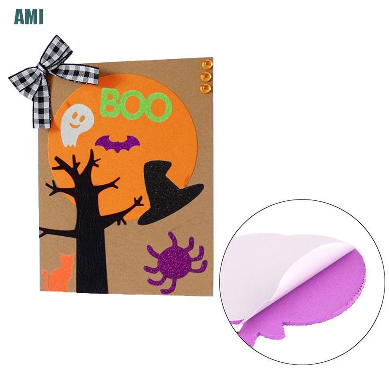 Bộ 100 / 300 Miếng Xốp Dán Trang Trí Halloween