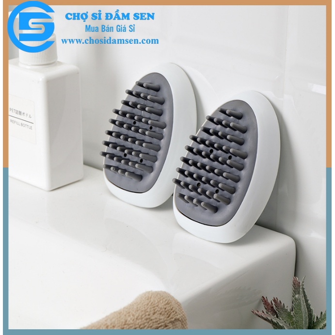 Lược gội đầu massage, lược gội đầu bằng silicon, dụng cụ massage đầu khi tắm siêu tiện dụng G338-Luocgoidau-CC