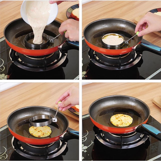 Khuôn Rán Trứng Inox