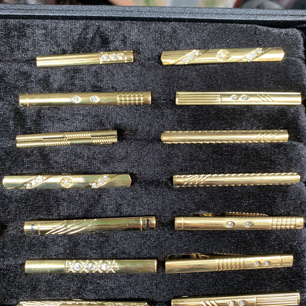 Kẹp cavat nam cao cấp giao màu ngẫu nhiên Giangpkc SP002741