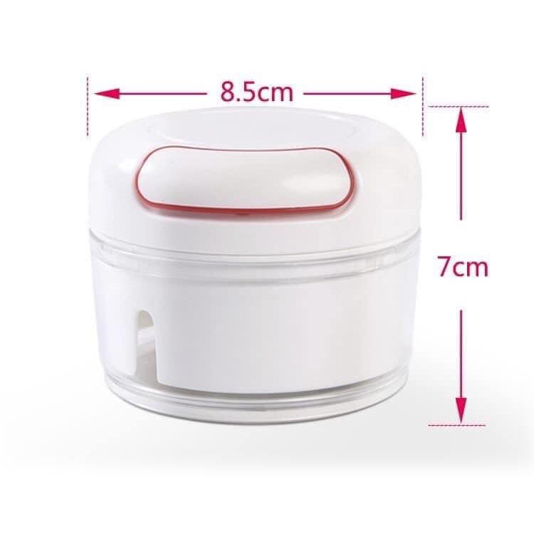 Máy xay tỏi ớt mini cầm tay, dụng cụ xay tỏi ớt mini dành cho gia đình tiện dụng