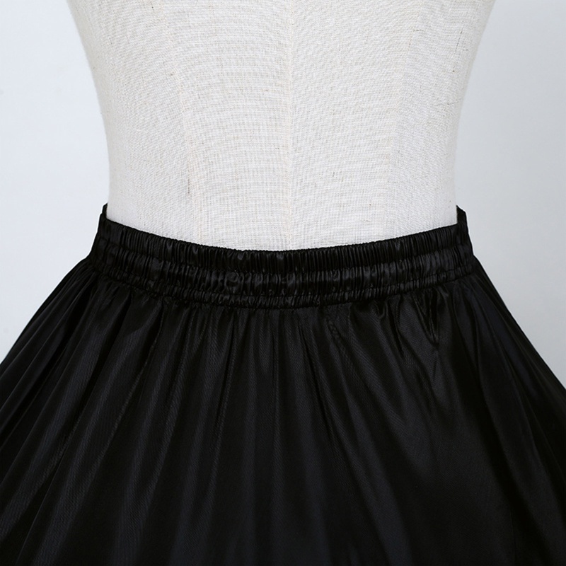 Đầm Cưới 6 Vòng Màu Đen Phong Cách Vintage Cho Nữ