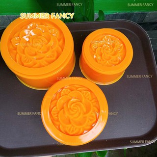 Khuôn bánh 10cm, 12cm, 14cm khuôn nhận xôi cơm tròn lớn, sen hồng, Phúc Lộc Thọ trung thu Plastic circle cake Mold