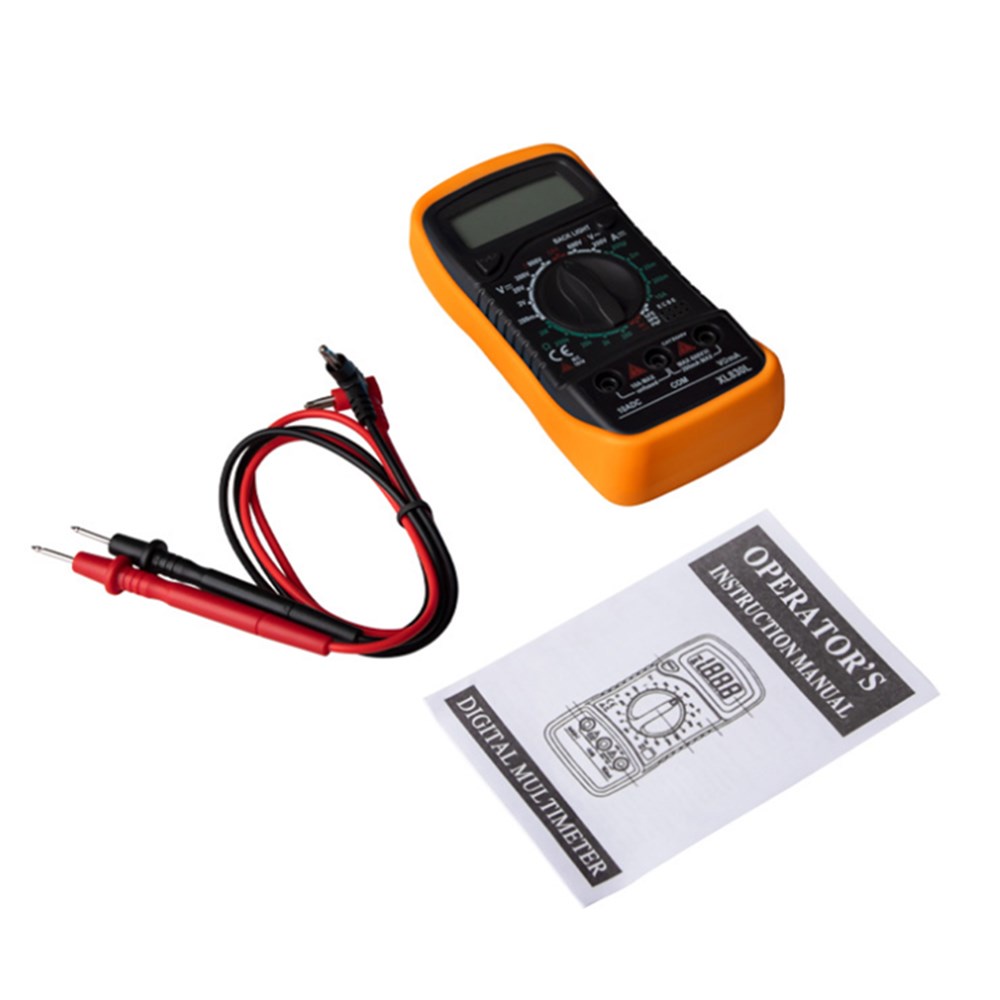 Đồng hồ vạn năng QHTITEC XL830L / DT-830B kỹ thuật số có màn hình LCD