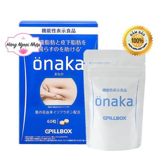 Viên uống tan mỡ bụng onaka cpillbox 60 viên