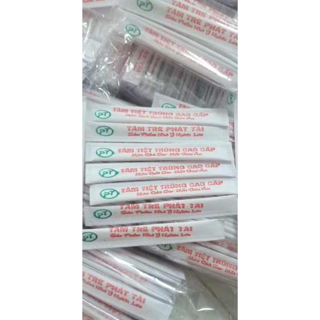 Set 30 Tăm tre túi giấy tiệt trùng bỏ túi tiện dụng ❖1 BỊCH TĂM TRE TÚI GIẤY❖