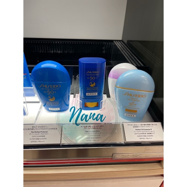 Chống nắng dạng thỏi lăn SHISEIDO Clear Suncare Stick SPF 50+ chính hãng - ✈️ từ Nhật về