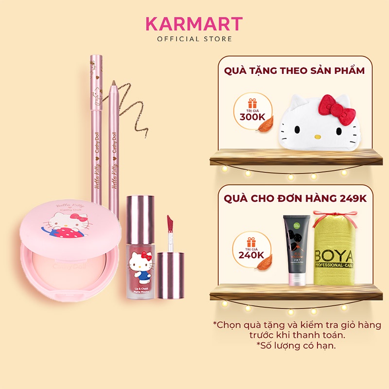 Bộ trang điểm toàn diện Hello Kitty Cathy Doll tươi tắn