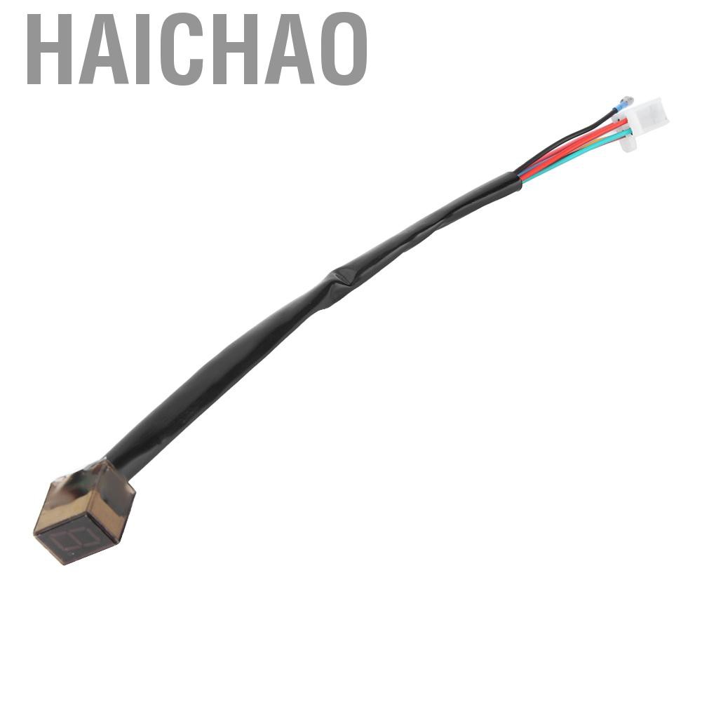 Đồng Hồ Hiển Thị Tốc Độ Led 6 Cần Số Cho Xe Máy Haichao