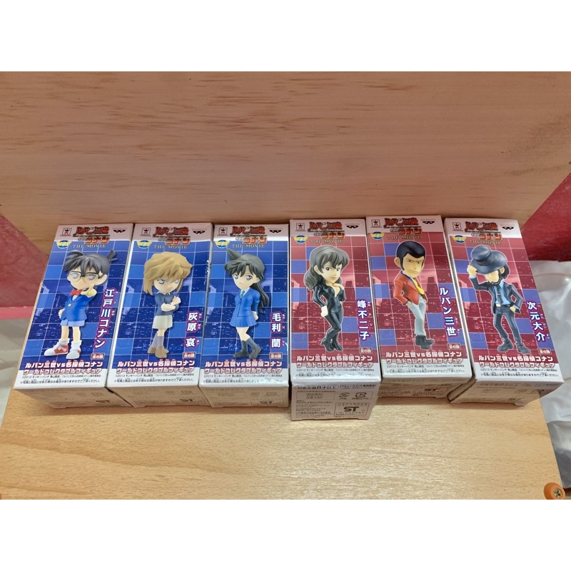 Mô hình Jump wcf Conan vs Lupin 2nd fullbox như hình