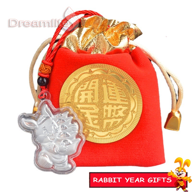 Vòng cổ Mặt Thỏ Hoạt Hình May Mắn 2023