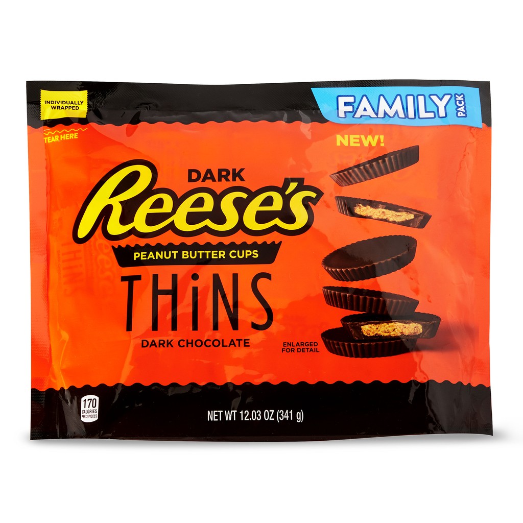 Socola Reeses Bơ Đậu Phộng Đắng Lớn 341g - Socola Mỹ