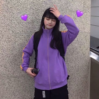 Set đồ thể thao tím nam nữ Kang Daniel