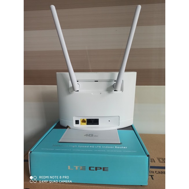 Bộ phát wifi 3/4G ZTE CP101 hỗ trợ 2 anten - Có 2 cổng LAN