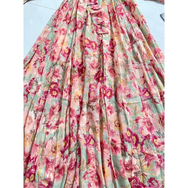 Đầm maxi voan Kate+Lily vnxk dư xịn