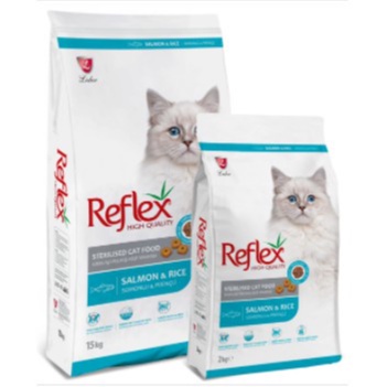 Thức ăn hỗ trợ tiết niệu cho mèo đã triệt sản Reflex Sterilised Cat Food Salmon &amp; Rice