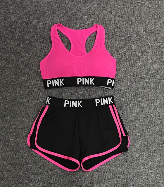 Bộ tập gym PINK/ tập yoda/ đi biển