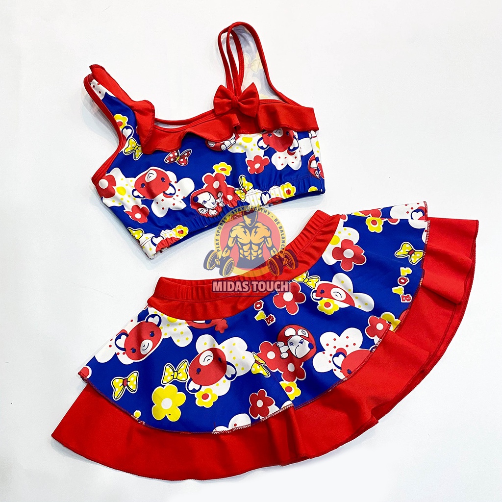 Bộ Đồ Bơi Size 4 Cho Bé Gái 31-35kg Chất Liệu Mềm Mịn Co Giãn Tốt Nhiều Mẫu Mã Màu Sắc Đẹp Mắt
