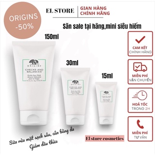 Sữa rửa mặt kiềm dầu Origins Checks and Balances ™ Frothy face wash