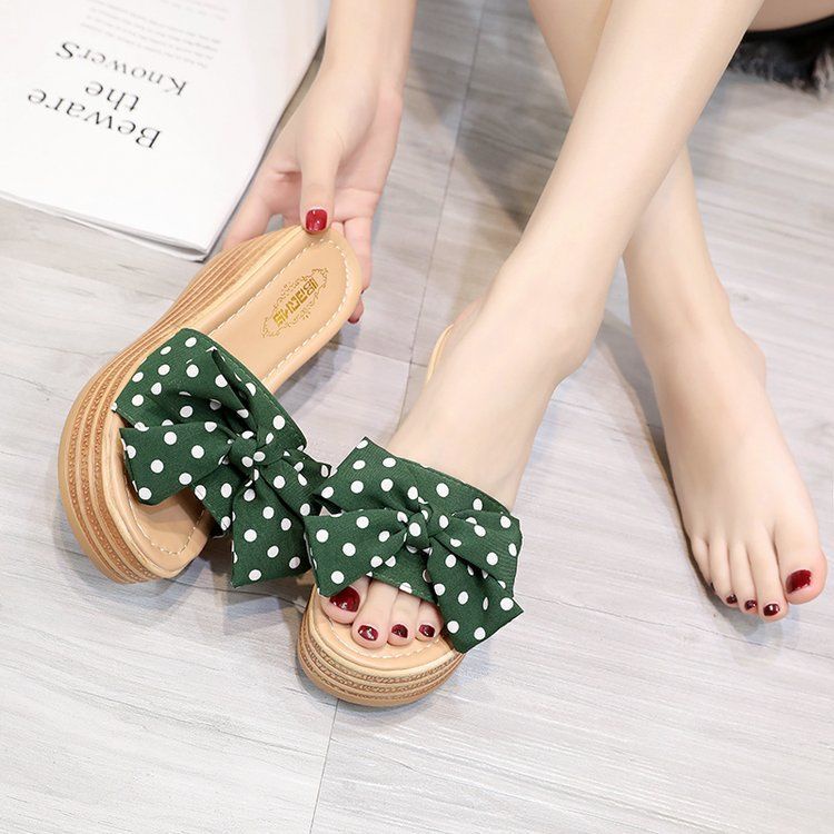 🔥có hàng sẵn🔥Dép Đế Xuồng Dày Dặn Chống Thấm Nước Thời Trang Mùa Hè Cho Nữ TTH185