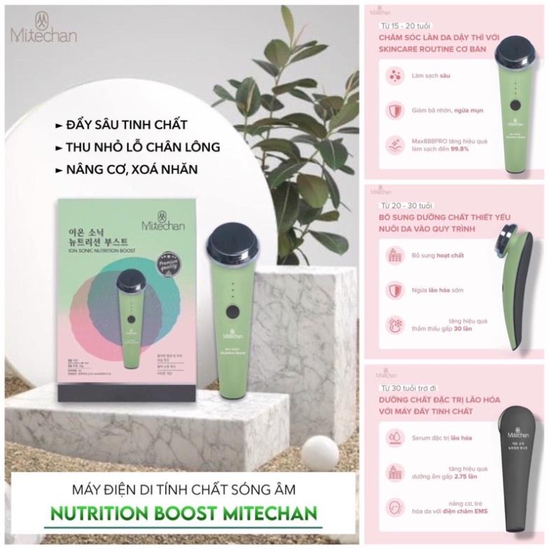 Máy điện di đẩy sâu tinh chất ion sonic Nutrition Boost Mitechan
