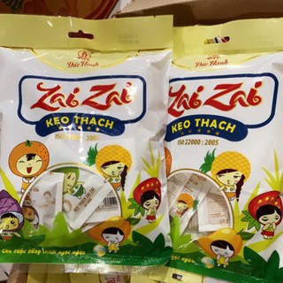 [Hot hit - Siêu ngon] Combo 2 gói 400g/gói Thạch Zai Zai ( giòn rai ) nhiều vị trái cây thơm ngon
